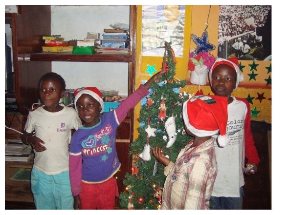 Festa de Natal no Centro de Acolhimento no Quénia	